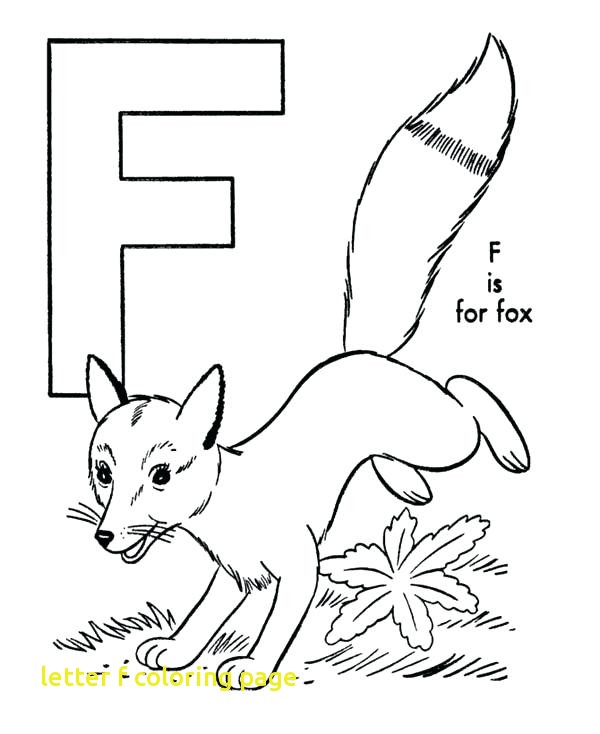 600x734 Letter F Coloring Page With Letter F Coloring Pages Letter F
