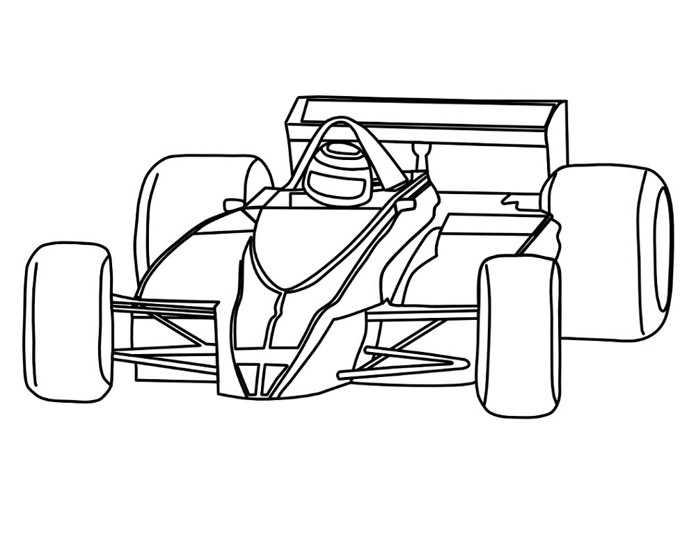 F1 Coloring Pages at GetColorings.com | Free printable colorings pages ...