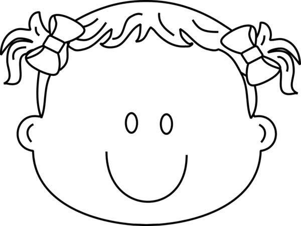 600x450 Face Coloring Page