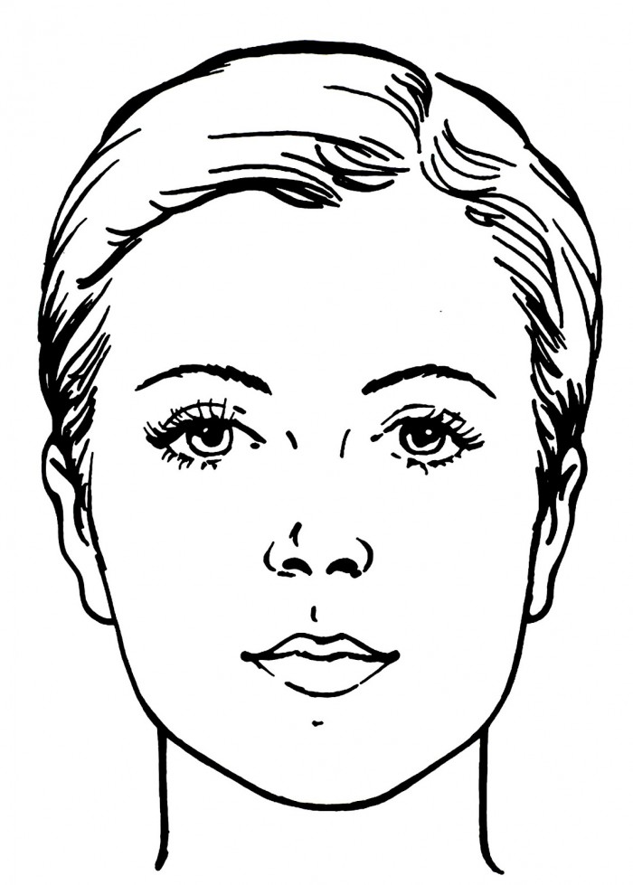 700x979 Coloring Pages Of Faces 32 Coloring Pages Faces Face Coloring Page
