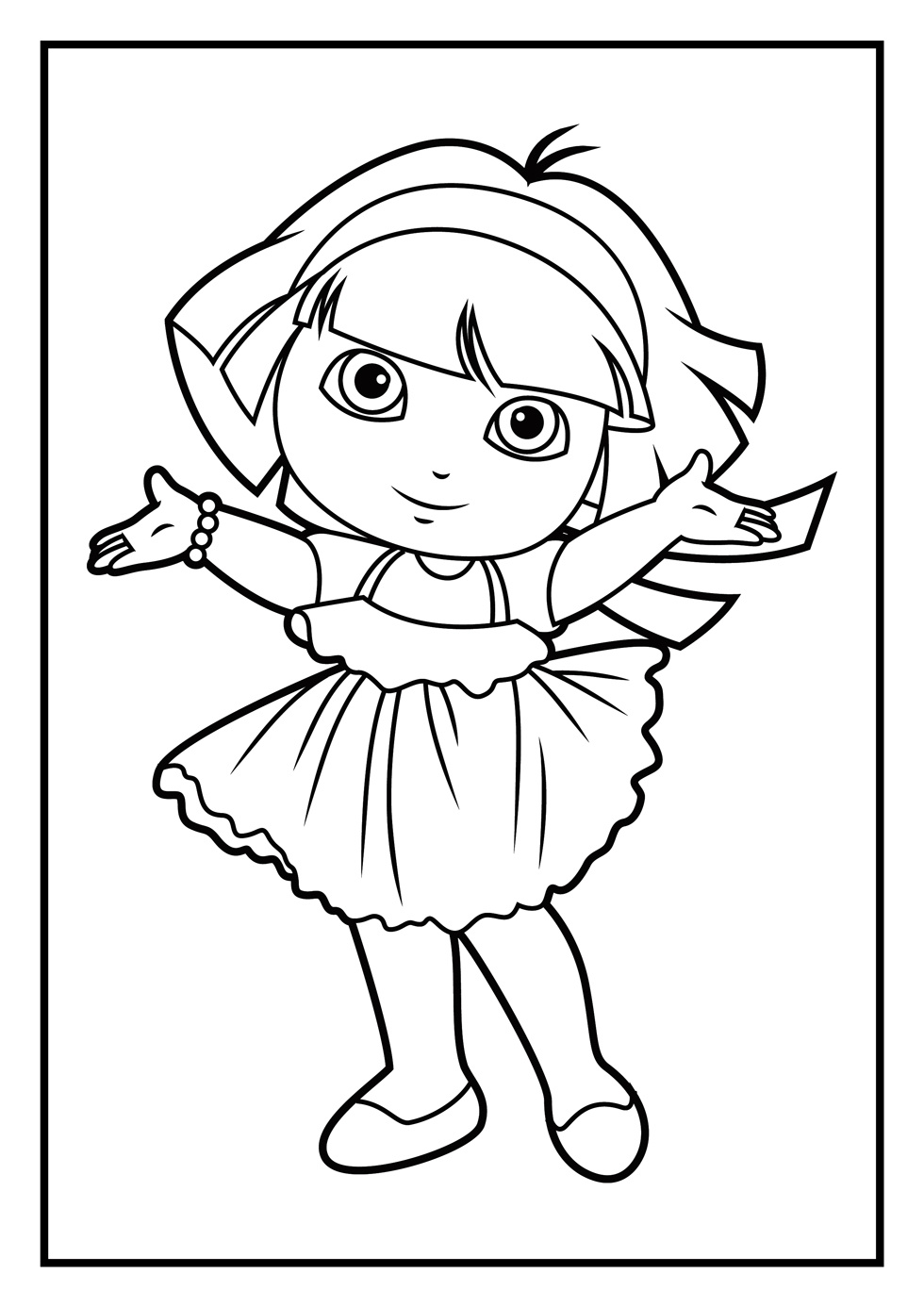 Dora Coloring Pages Diego Coloring Pages 980x1386 Dora Coloring Pages Diego Coloring Pages