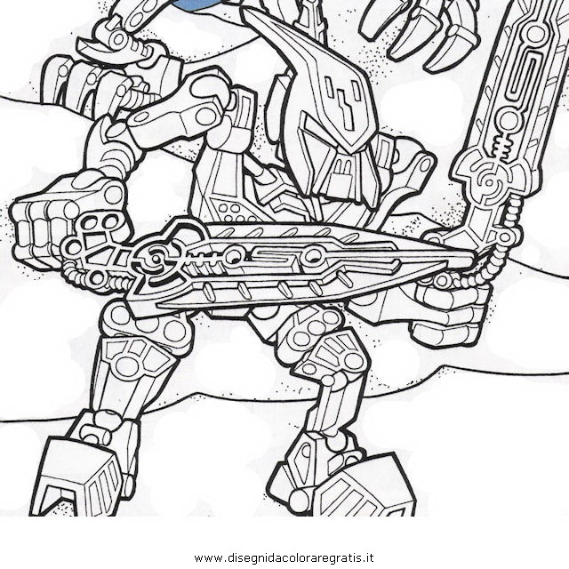 640x640 Lego Hero Factory Coloring Pages