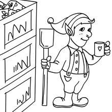 220x220 Santa's Helpers Coloring Pages