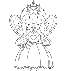 230x230 Top 25 Free Printable Beautiful Fairy Coloring Pages Online