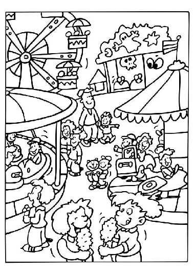 Fair Coloring Pages
