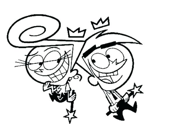 580x434 Fairly Odd Parents Coloring Pages Print This Is Pictures Pa