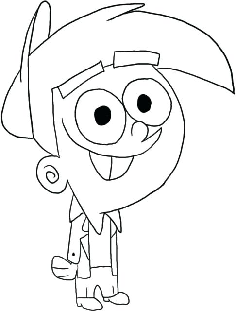 486x640 Parents Coloring Pages Fairly Odd Parents Coloring In Pages Fairly