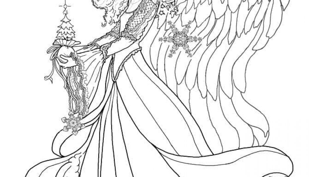 Teenage Fairy Coloring Pages 2