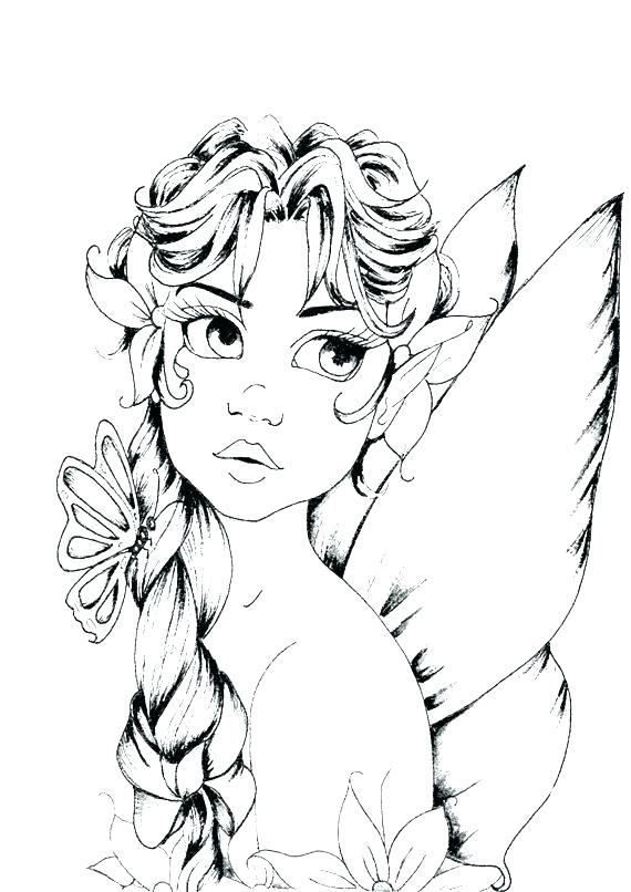 Charming Design Fairy Coloring Pages For Adults Myths Legends 570x806 Charming Design Fairy Coloring Pages For Adults Myths Legends