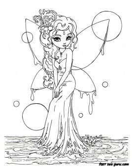 Coloring Pages For Adults To Print Out For Girls 268x338 Coloring Pages For Adults To Print Out For Girls