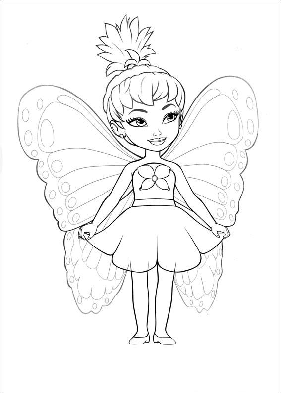 Fairy Coloring Pages 4 567x794 Fairy Coloring Pages 4