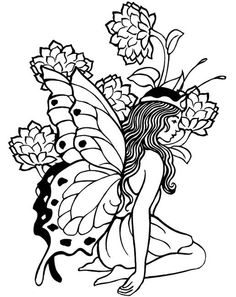 Fairy Coloring Pages For Adults Enchanted Designs Fairy 236x297 Fairy Coloring Pages For Adults Enchanted Designs Fairy