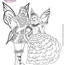 Fairy Princess Coloring Pages