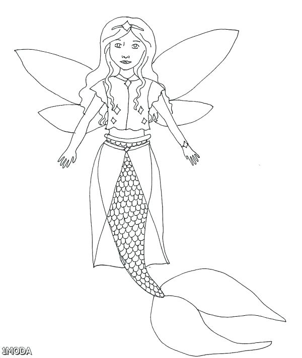 600x712 Fairy Princess Coloring Pages Barbie And The Color Murs