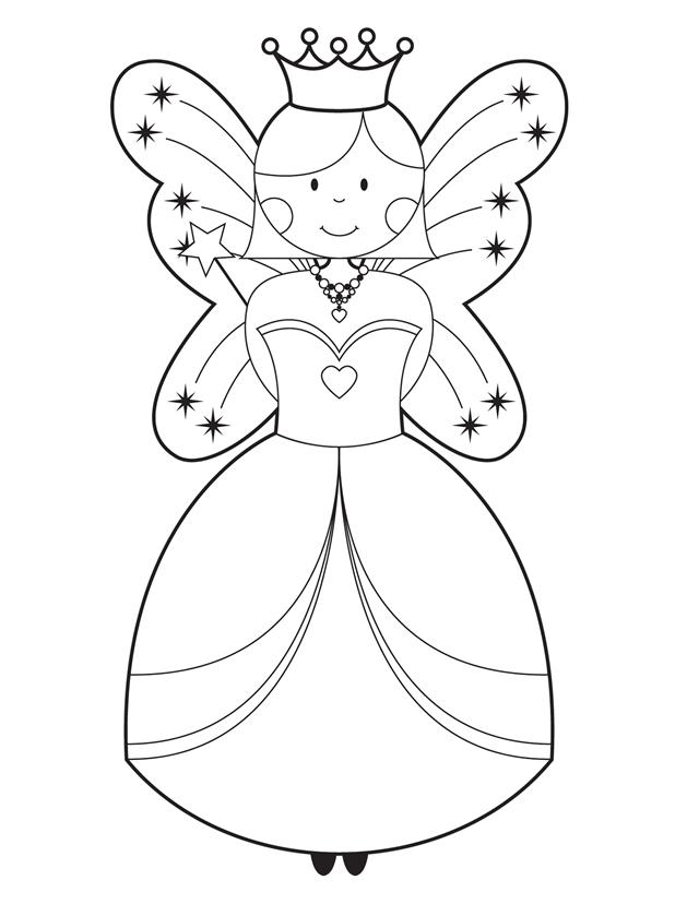 640x828 Free Fairy Printables 15 Fairy Princess Coloring Pages Printable