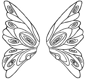 300x276 Fairy Wings Fairy, Butterfly And Craft