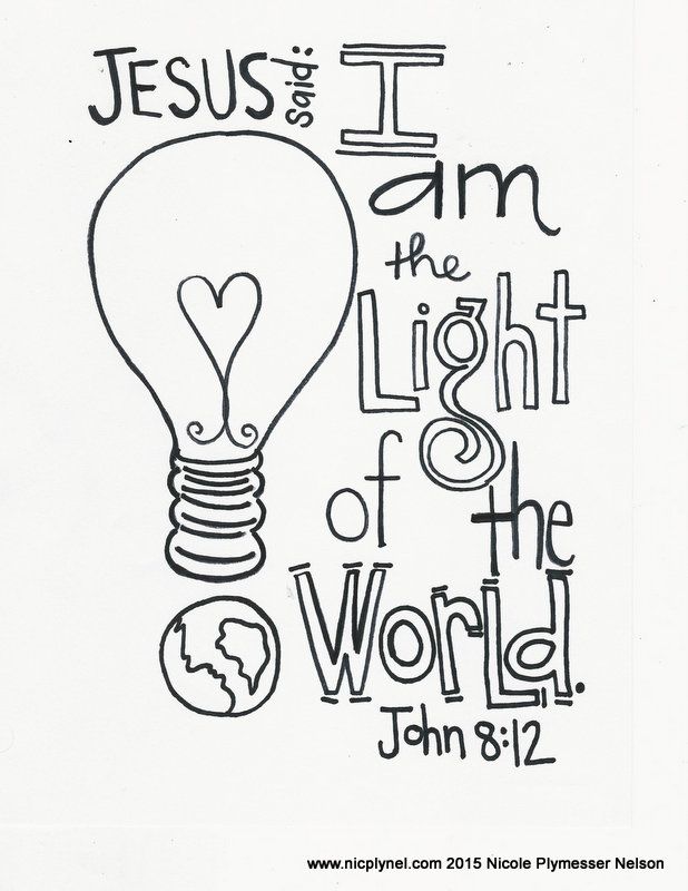 Faith Coloring Pages