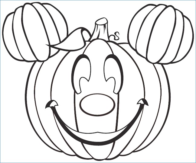 648x540 Halloween Coloring Pages Disney