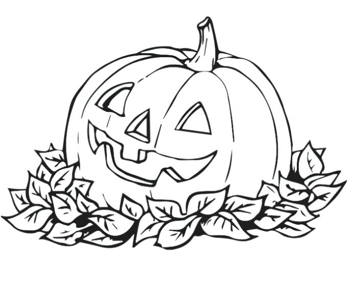 687x554 Color Pages For Halloween Coloring Pages For Preschoolers Coloring