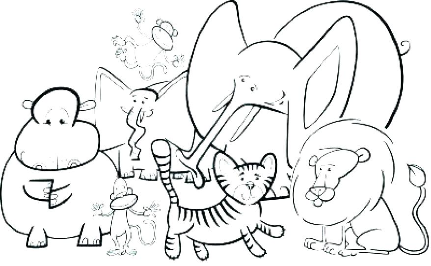 Fall Animals Coloring Pages at GetColorings.com | Free printable ...