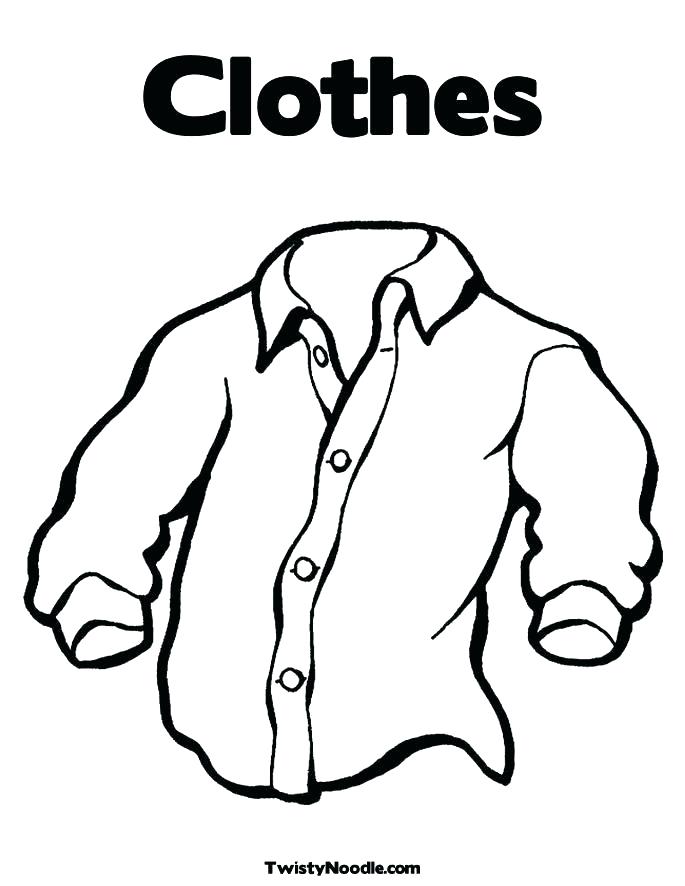 685x886 Clothing Coloring Page Summer Clothing Coloring Page Coloring