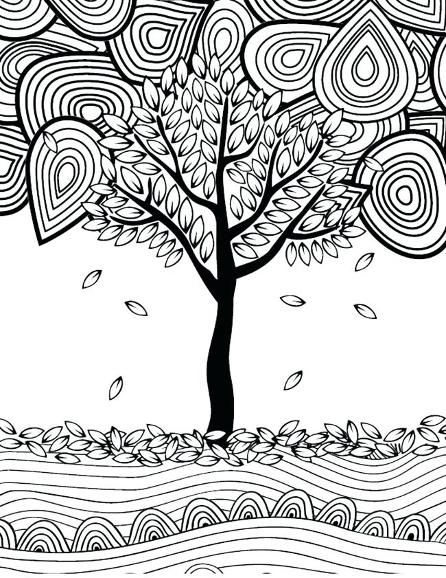 650x841 Free Printable Autumn Colouring Pages