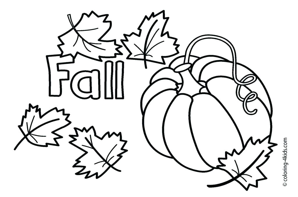 1024x676 Fall Coloring Sheets Printable
