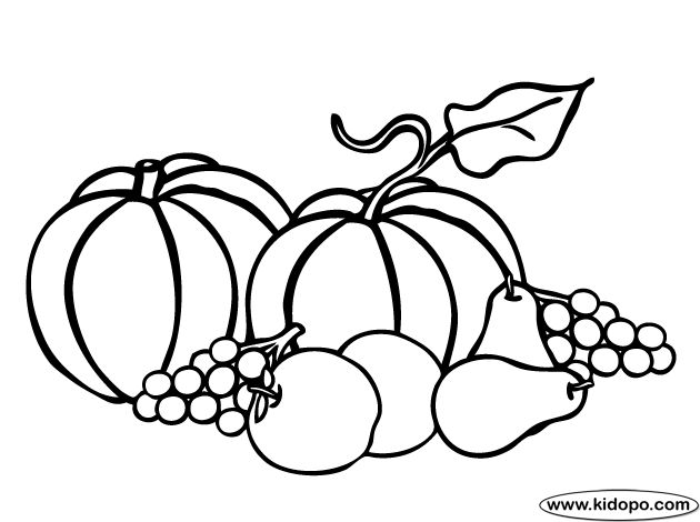 Fall Coloring Pages To Print