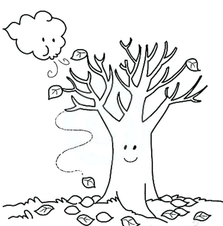 754x764 Autumn Coloring Pages Autumn Coloring Page Free Autumn Coloring
