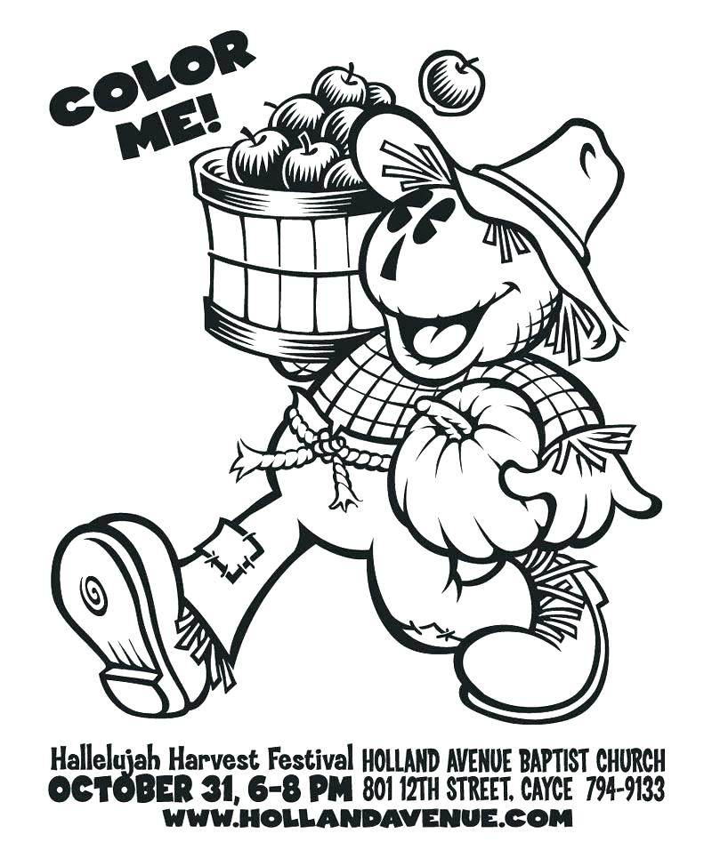800x956 Fall Festival Coloring Pages Fall Festival Coloring Pages Harvest