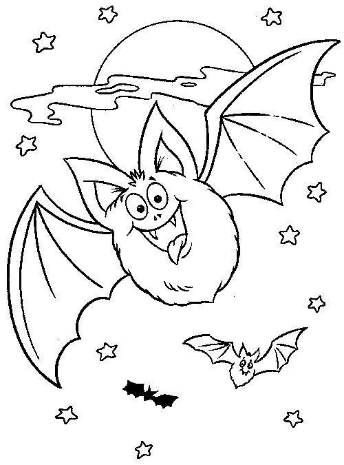 500x675 Bat Halloween Coloring Pages Top 20 Free Printable Bats Coloring