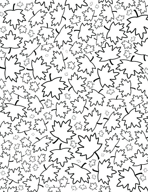 Fall Leaves Coloring Pages Coloring Pages Fall Leaves Falling 500x647 Fall Leaves Coloring Pages Coloring Pages Fall Leaves Falling