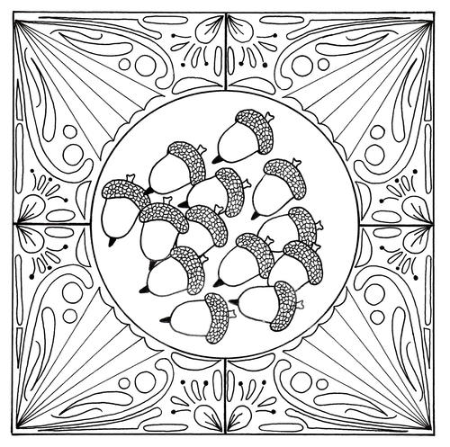 500x497 43 Printable Adult Coloring Pages (Pdf Downloads)