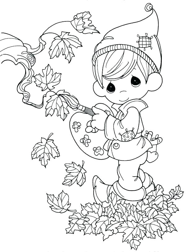 600x812 Coloring Pages For Fall Season