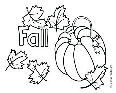 400x322 Free Printable Coloring Pages Fall Season Coloring Page Leaves