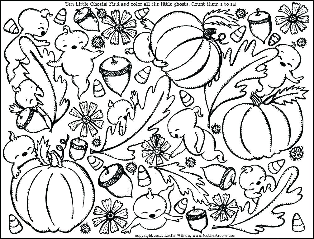 1008x768 Free Printable Autumn Coloring Pages 13