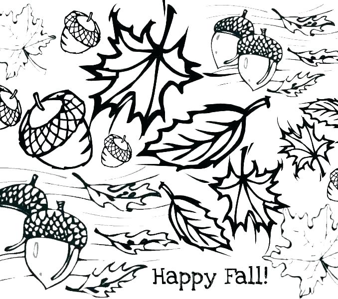 Autumn Coloring Pages Printable 678x600 Autumn Coloring Pages Printable