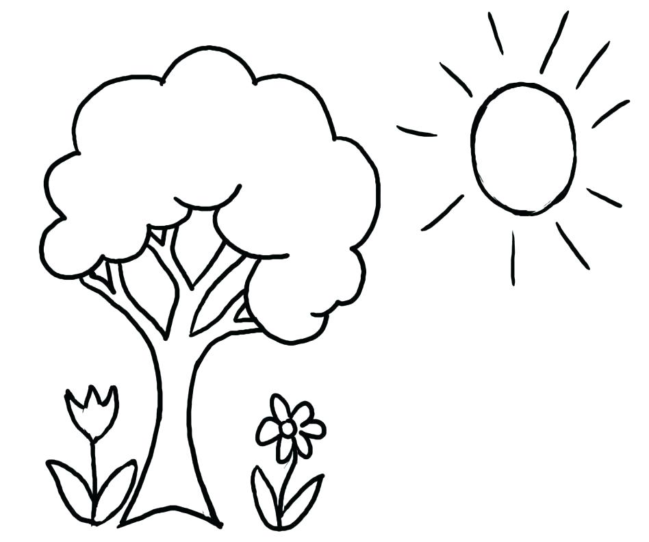 948x792 Leafless Tree Coloring Page Leafless Tree Coloring Page Printable