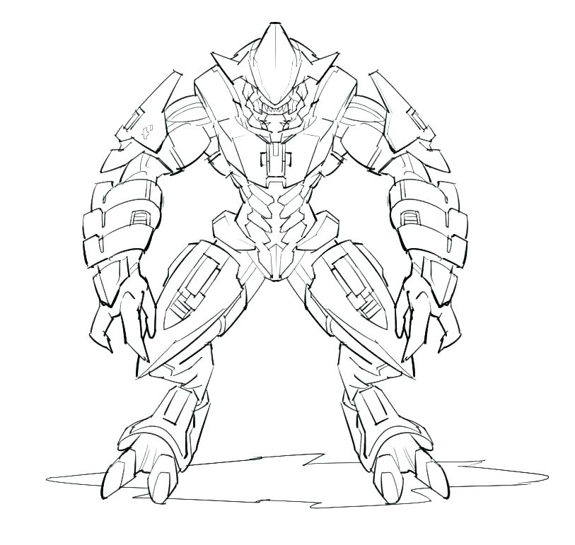 813x771 Halo 3 Coloring Pages Halo Reach Coloring Pages Halo Coloring