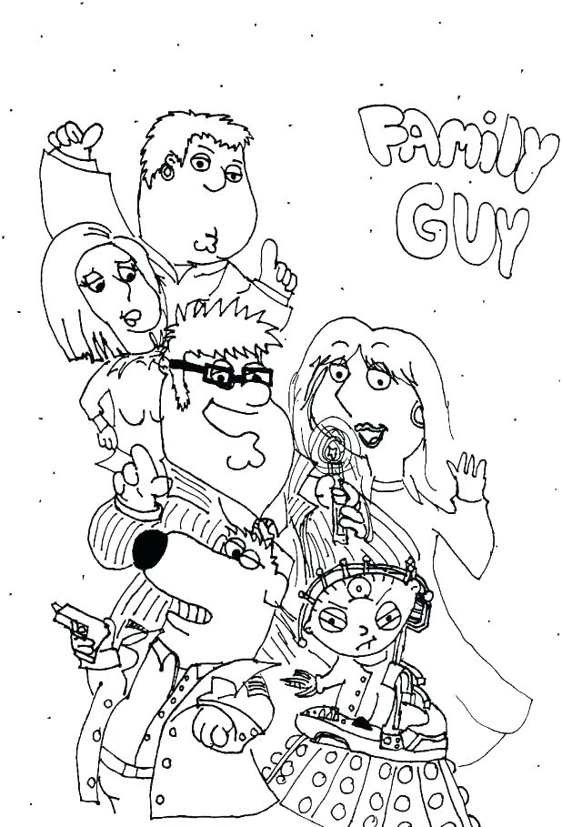618x909 Coloring Pages Family Guy Coloring Pages Bright And Modern