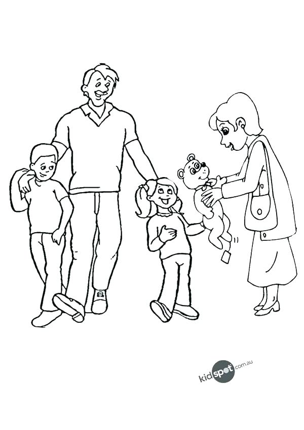600x850 Holy Family Coloring Page Family Coloring Pages Printable Awesome