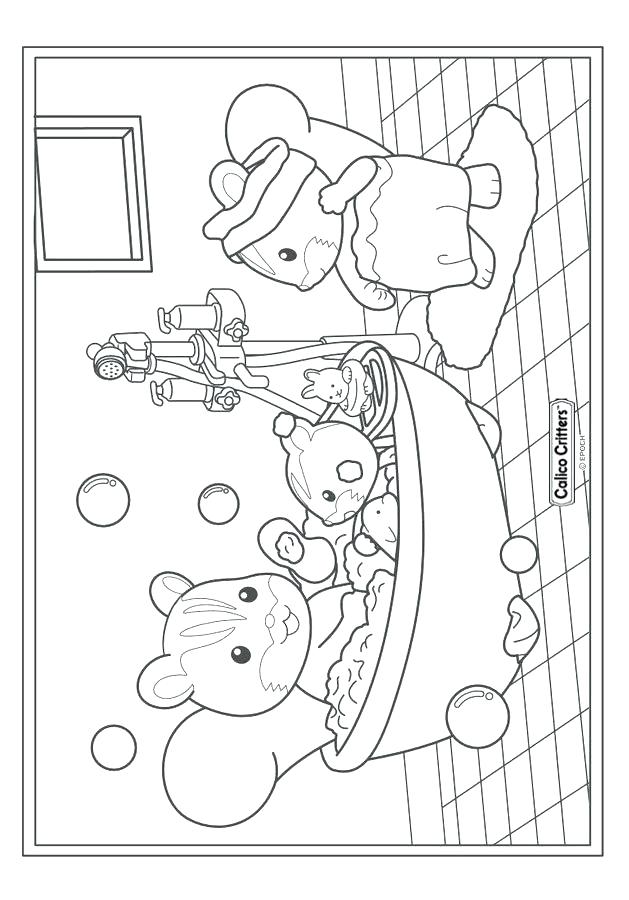 629x900 Coloring Pages Of Families Calico Critters Coloring Pages Families