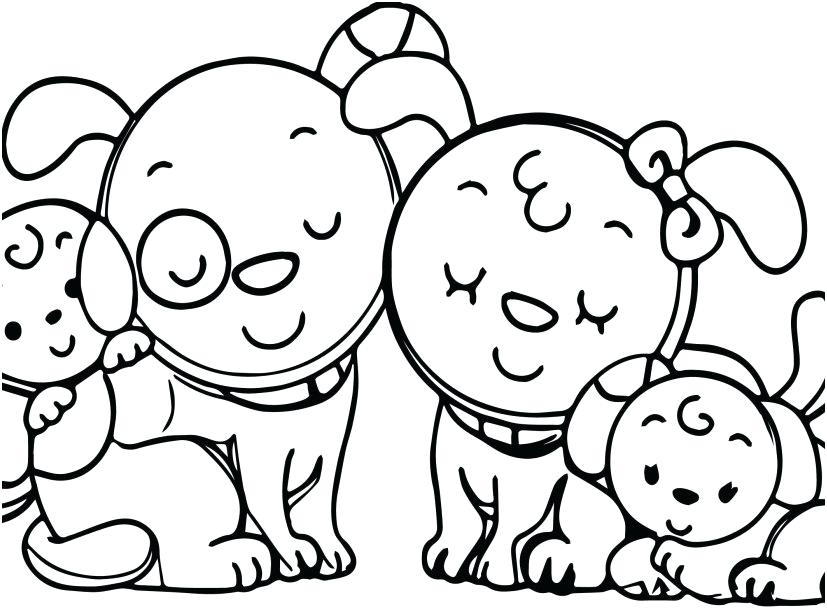 Family Coloring Pages Animal Dog Family Coloring Page Pages Animal 827x609 Family Coloring Pages Animal Dog Family Coloring Page Pages Animal
