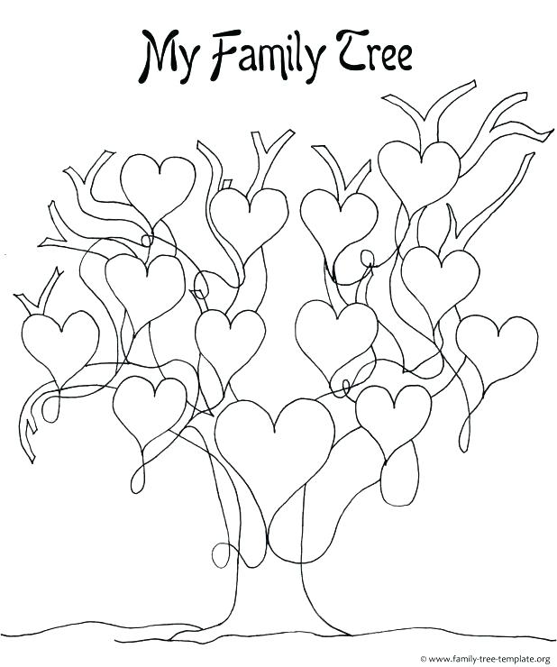 Family Tree Coloring Pages Printable Coloring Pages Family 618x740 Family Tree Coloring Pages Printable Coloring Pages Family