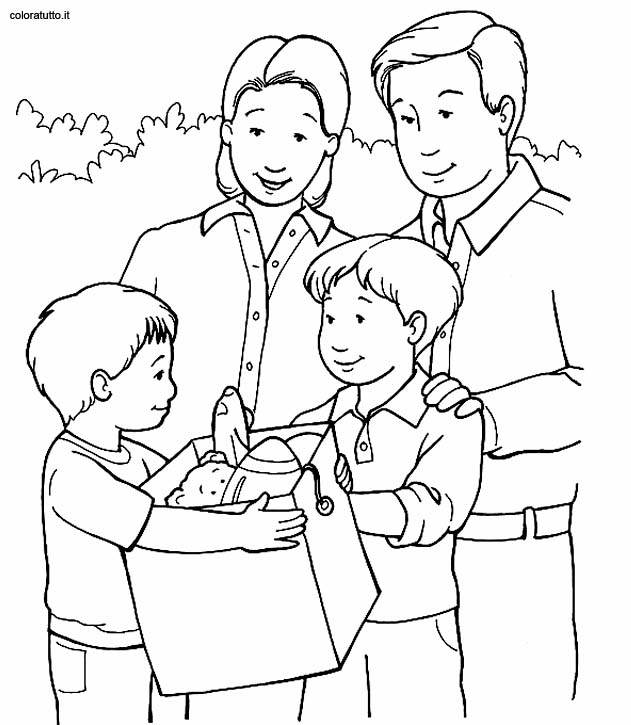 Family Coloring Pages 631x725 Family Coloring Pages