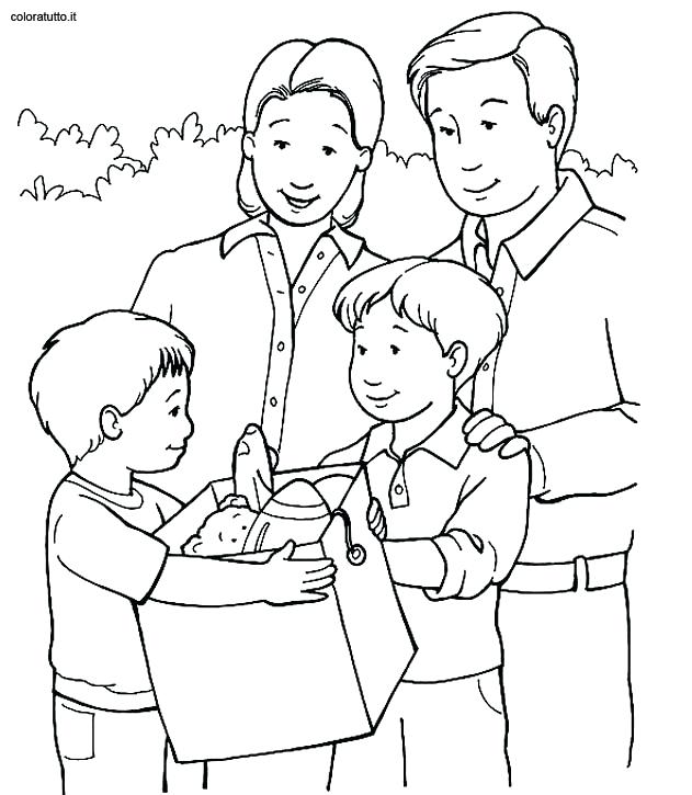 631x725 Family Coloring Page The Family Coloring Page Family Coloring
