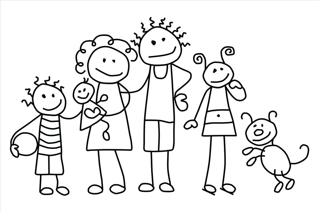 1024x682 Family Coloring Pages Ideal Family Coloring Pages Graphic Family