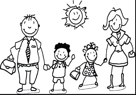 476x333 Coloring Pages Family Family Color Pages Family Coloring Pages