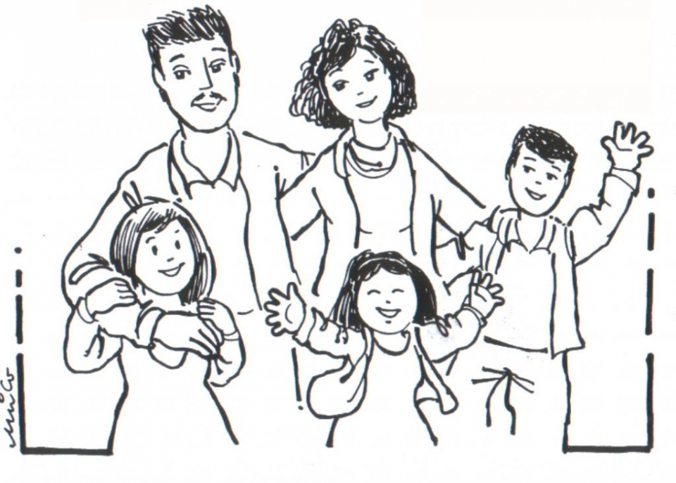 960x687 Get This Preschool Family Coloring Pages To Print Nob6i !