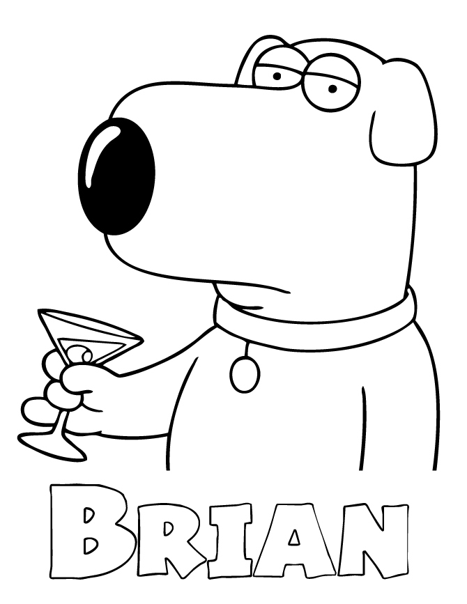 Family Guy Coloring Pages